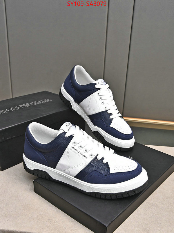 Men shoes-Armani good quality replica ID: SA3079 $: 109USD