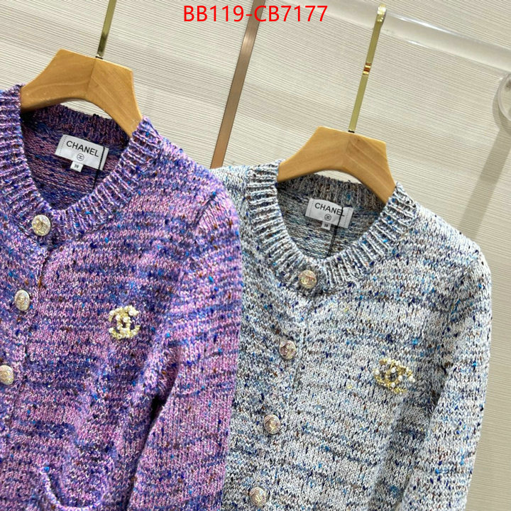 Clothing-Chanel wholesale replica shop ID: CB7177 $: 119USD