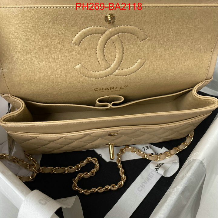 Chanel Bags(TOP)-Crossbody- customize best quality replica ID：BA2118 $: 269USD,