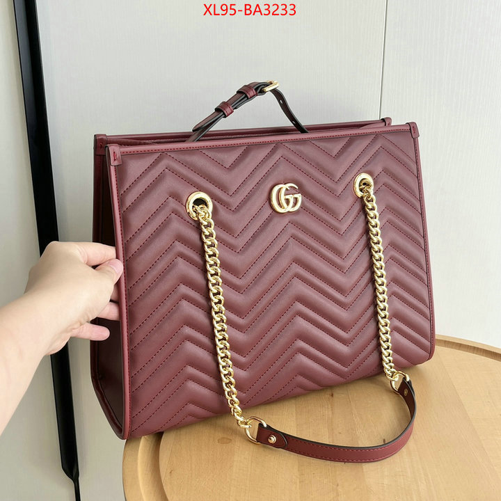 Gucci Bags(4A)-Marmont top perfect fake ID: BA3233 $: 95USD,