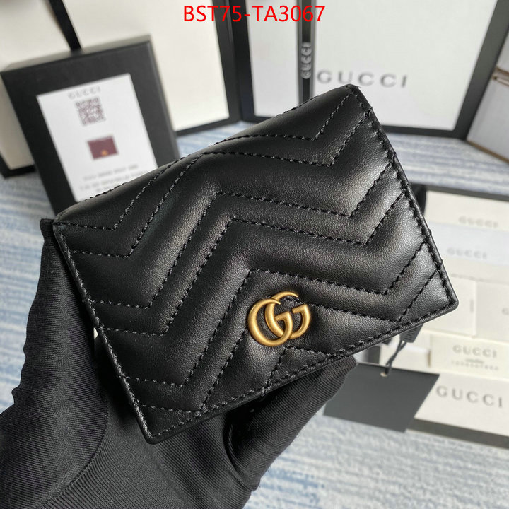 Gucci Bags(4A)-Wallet- the best affordable ID: TA3067 $: 75USD,