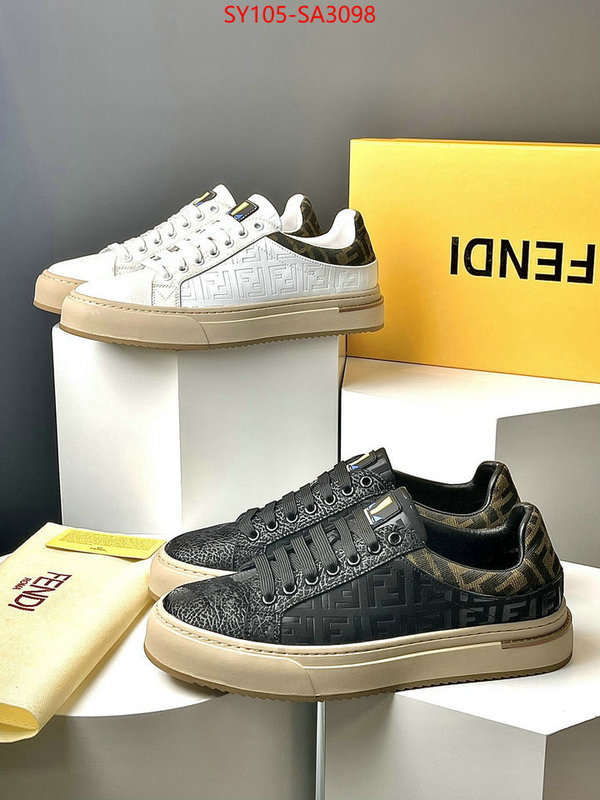 Men Shoes-Fendi replica for cheap ID: SA3098 $: 105USD