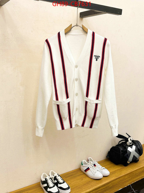 Clothing-Prada cheap high quality replica ID: CB7631 $: 89USD