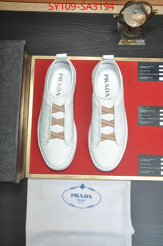 Men shoes-Prada top 1:1 replica ID: SA3194 $: 109USD