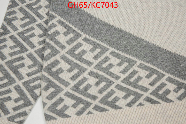 Clothing-Fendi how to start selling replica ID: KC7043 $: 65USD