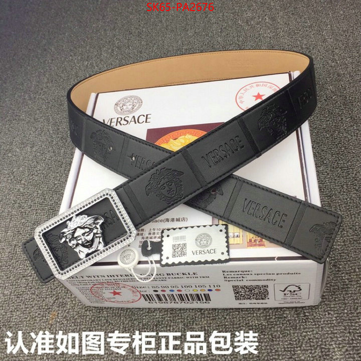 Belts-Versace top quality fake ID: PA2676 $: 65USD