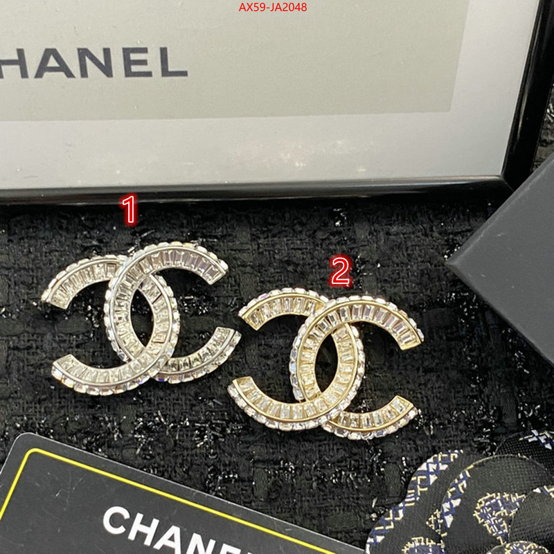 Jewelry-Chanel buy aaaaa cheap ID: JA2048 $: 59USD