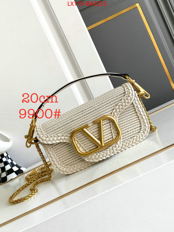 Valentino Bags(4A)-Crossbody- aaaaa+ class replica ID: BA3253 $: 119USD,