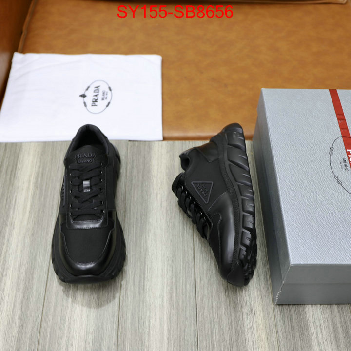 Men shoes-Prada replica 1:1 ID: SB8656 $: 155USD