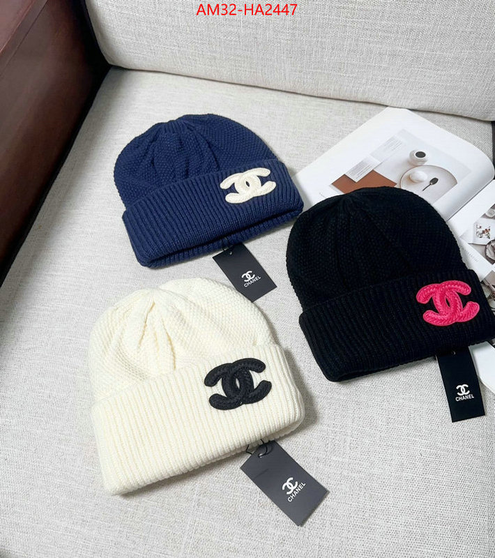 Cap (Hat)-Chanel luxury shop ID: HA2447 $: 32USD