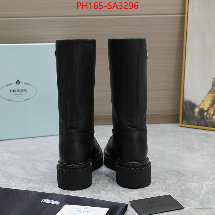 Women Shoes-Prada designer high replica ID: SA3296 $: 165USD