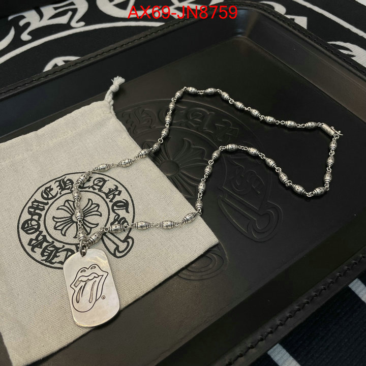 Jewelry-Chrome Hearts designer replica ID: JN8759 $: 69USD