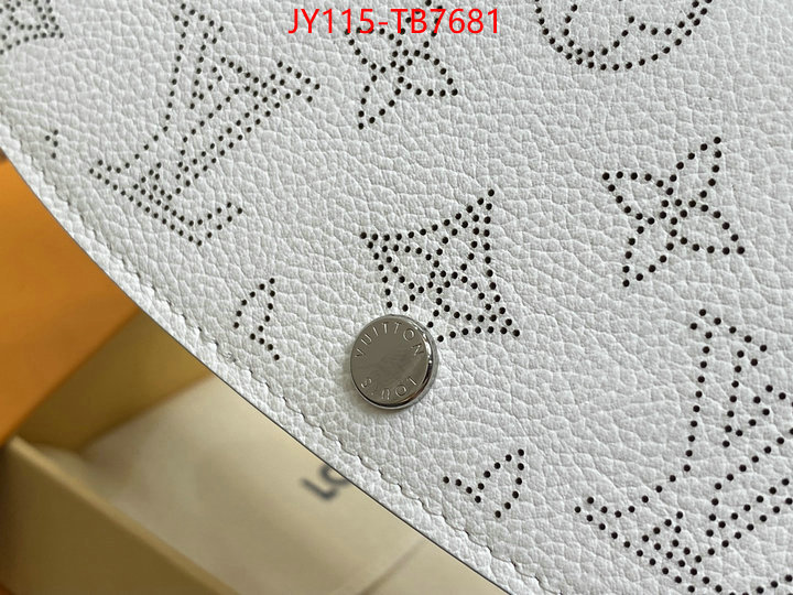 LV Bags(TOP)-Wallet luxury fake ID: TB7681 $: 115USD,