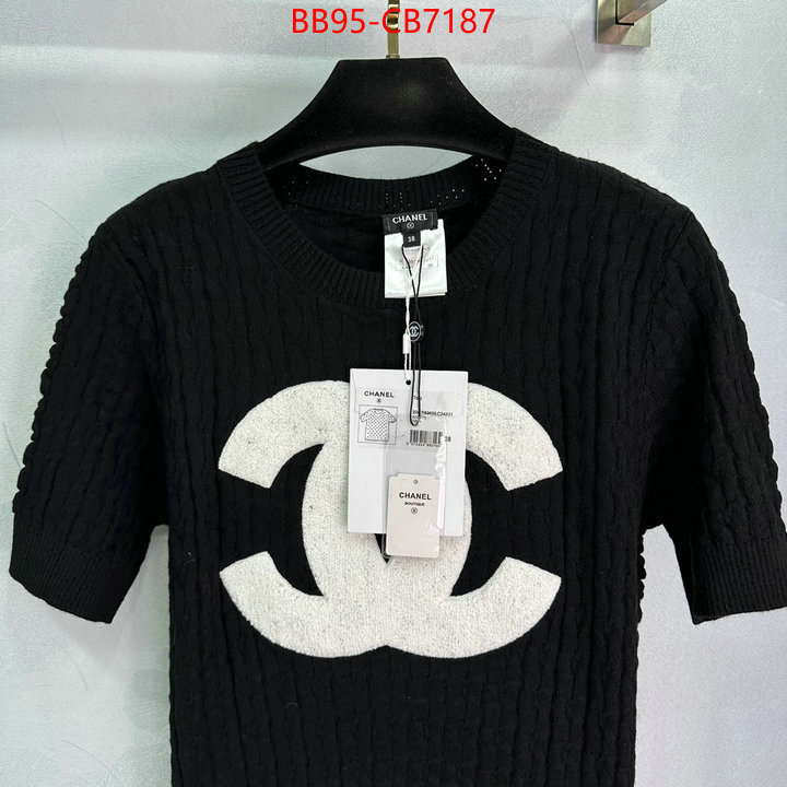 Clothing-Chanel found replica ID: CB7187 $: 95USD