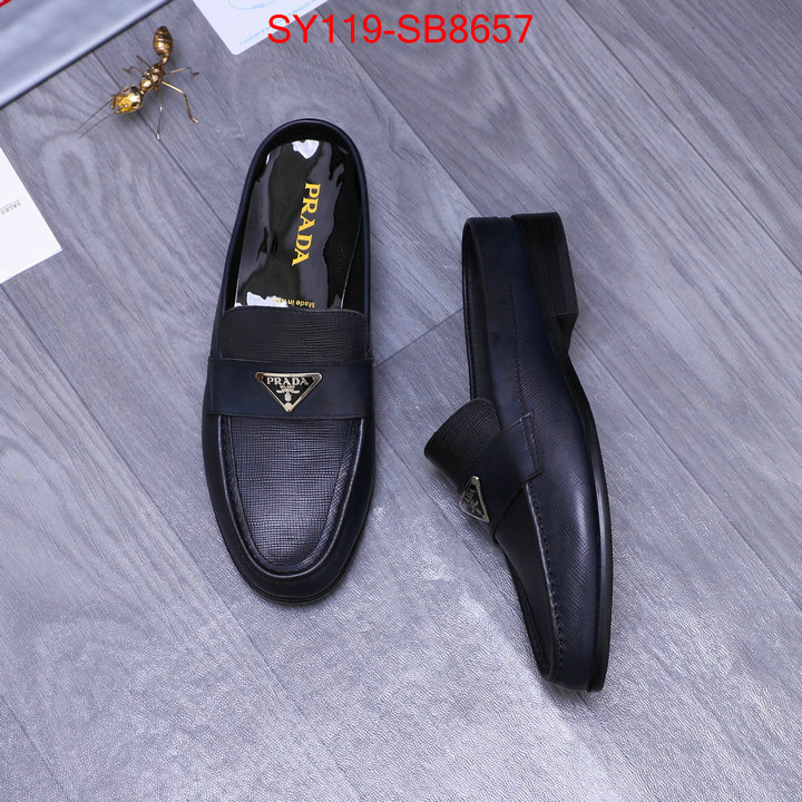 Men shoes-Prada top quality designer replica ID: SB8657 $: 119USD