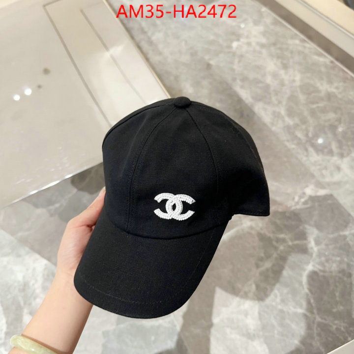 Cap (Hat)-Chanel where quality designer replica ID: HA2472 $: 35USD