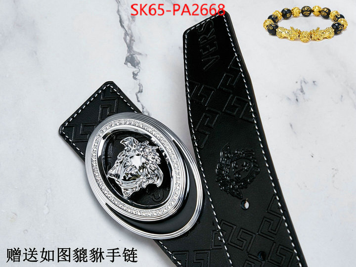 Belts-Versace designer 1:1 replica ID: PA2668 $: 65USD