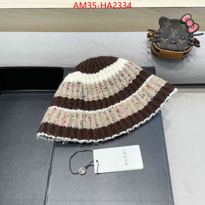 Cap(Hat)-Gucci exclusive cheap ID: HA2334 $: 35USD