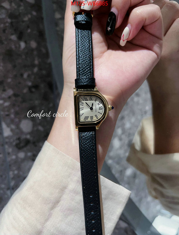 Watch(4A)-Cartier the best quality replica ID: WB6885 $: 125USD