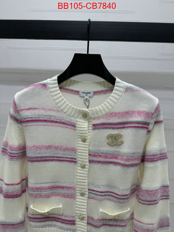 Clothing-Chanel buy 2024 replica ID: CB7840 $: 105USD