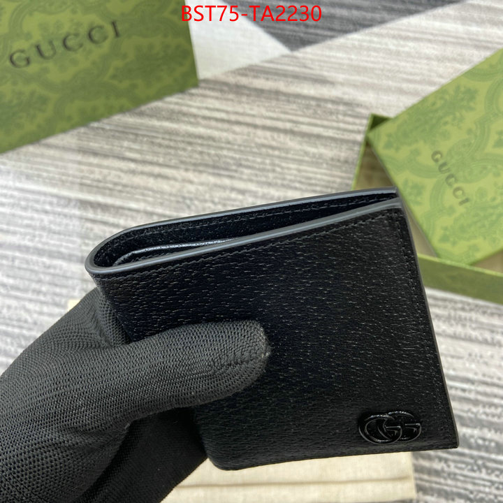 Gucci Bags(TOP)-Wallet- high quality perfect ID: TA2230 $: 75USD,