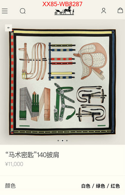 Scarf-Hermes for sale online ID: MB8287 $: 85USD