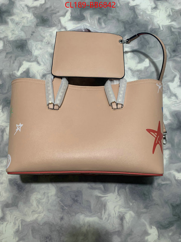 Christian Louboutin Bags(TOP)-Handbag- best quality fake ID: BB6842 $: 189USD,