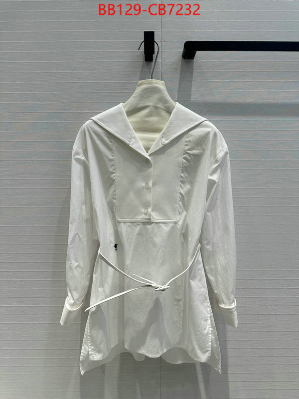 Clothing-Dior fake aaaaa ID: CB7232 $: 129USD