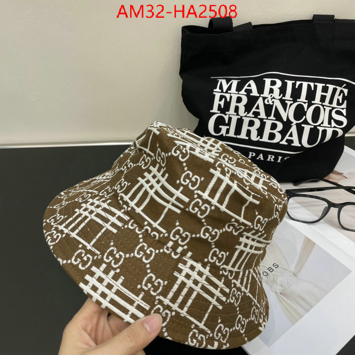 Cap(Hat)-Gucci top designer replica ID: HA2508 $: 32USD