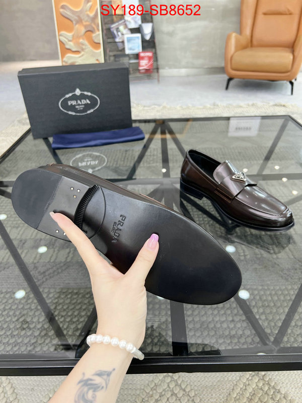 Men shoes-Prada high quality replica designer ID: SB8652 $: 189USD