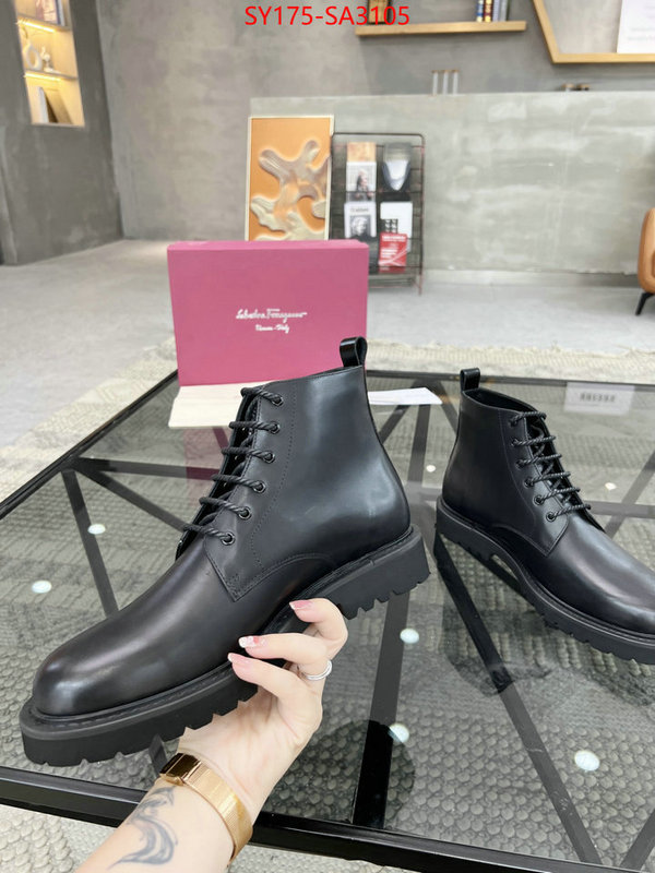 Men shoes-Ferragamo aaaaa+ quality replica ID: SA3105 $: 175USD