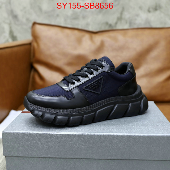 Men shoes-Prada replica 1:1 ID: SB8656 $: 155USD