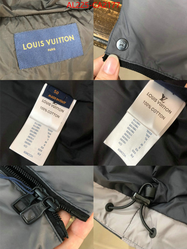 Down jacket Men-LV 1:1 replica ID: CA2177 $: 225USD