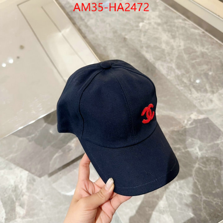 Cap (Hat)-Chanel where quality designer replica ID: HA2472 $: 35USD