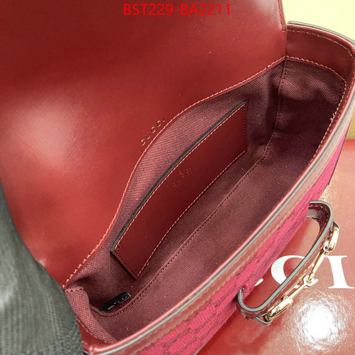 Gucci Bags(TOP)-Horsebit- wholesale sale ID: BA2211 $: 229USD,