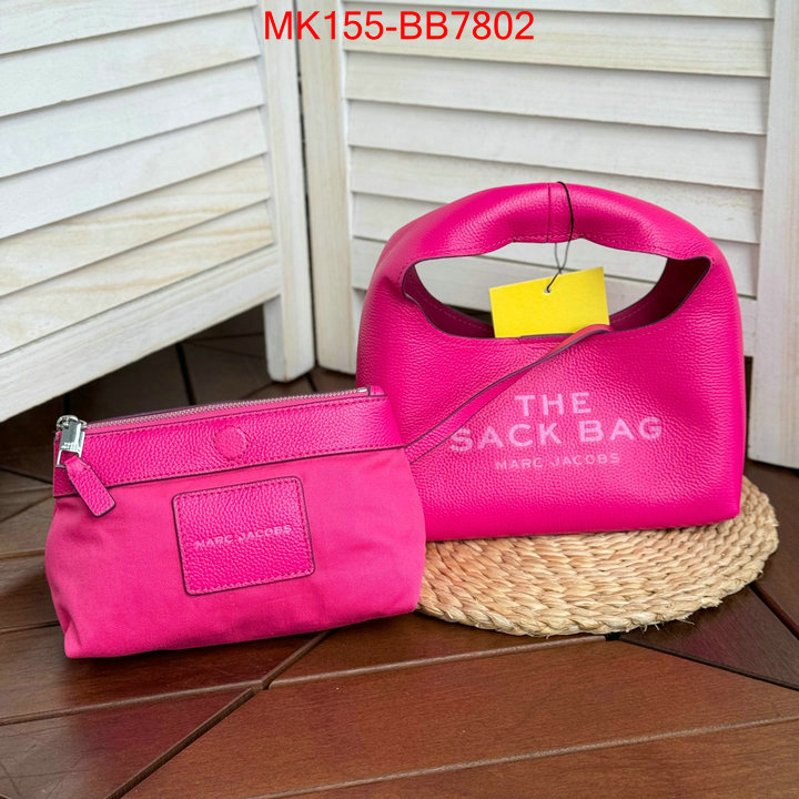 Marc Jacobs Bags(TOP)-Handbag- sale outlet online ID: BB7802 $: 155USD,