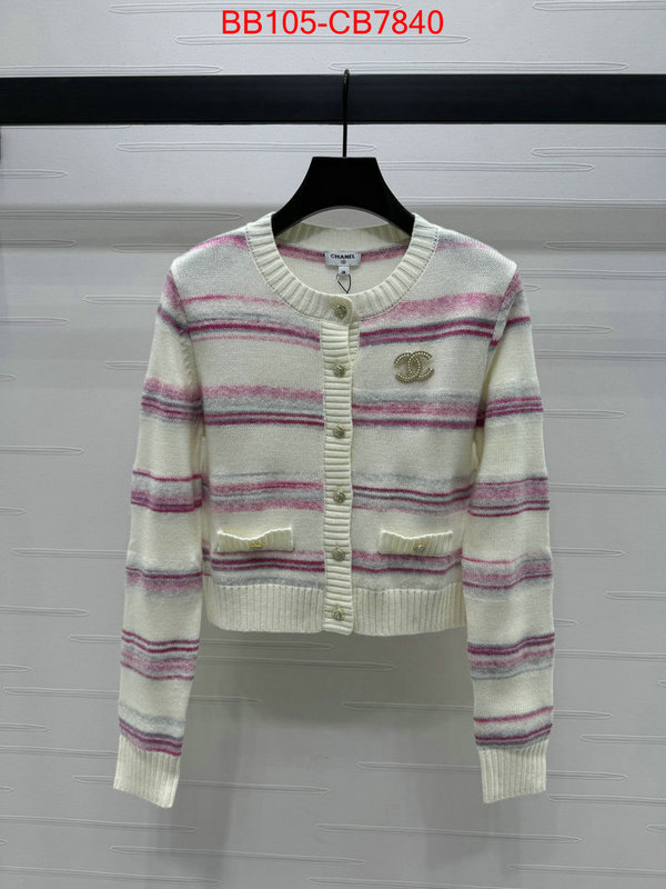 Clothing-Chanel buy 2024 replica ID: CB7840 $: 105USD