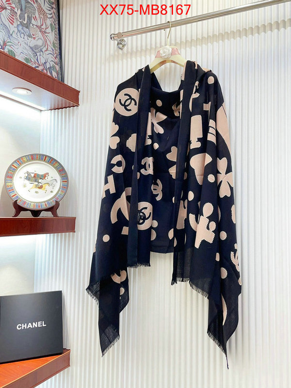 Scarf-Chanel shop the best high authentic quality replica ID: MB8167 $: 75USD