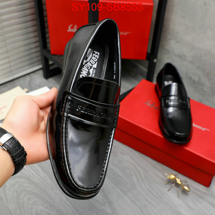 Men shoes-Ferragamo 1:1 replica wholesale ID: SB8555 $: 109USD