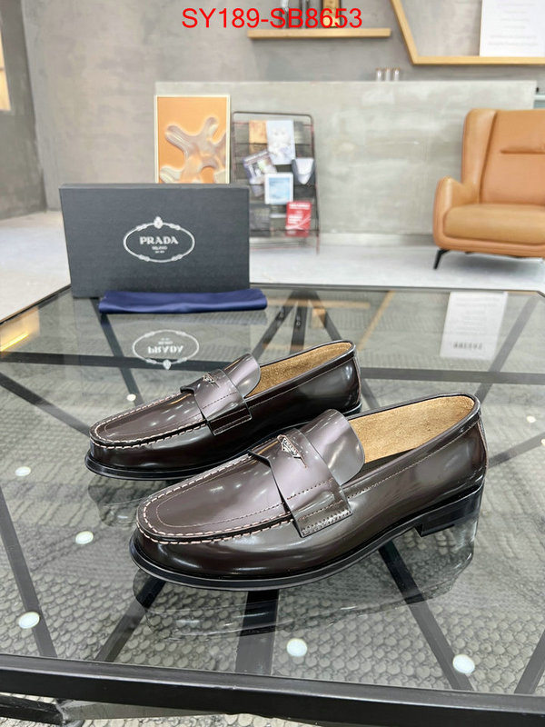 Men shoes-Prada best replica 1:1 ID: SB8653 $: 189USD