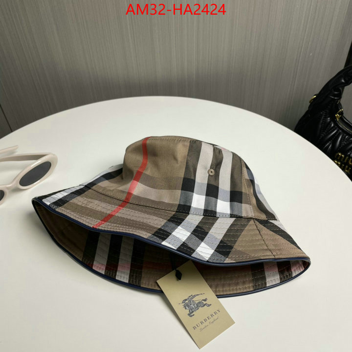 Cap(Hat)-Burberry top sale ID: HA2424 $: 32USD