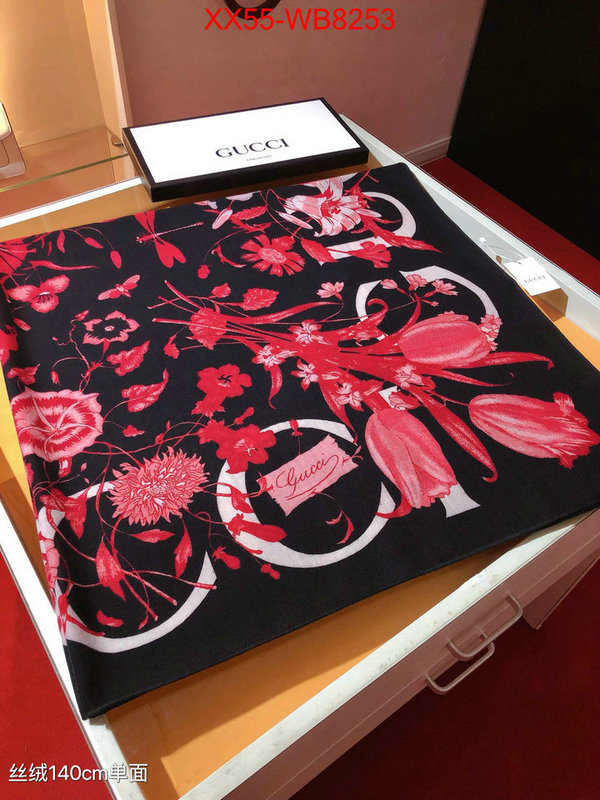 Scarf-Gucci mirror copy luxury ID: MB8253 $: 55USD