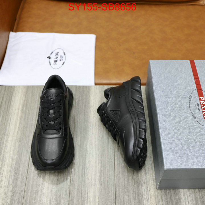 Men shoes-Prada replica 1:1 ID: SB8656 $: 155USD