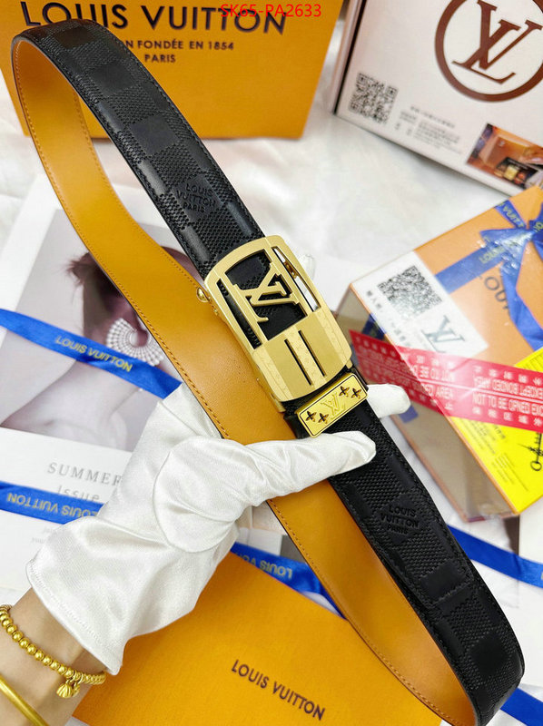 Belts-LV 2024 luxury replicas ID: PA2633 $: 65USD