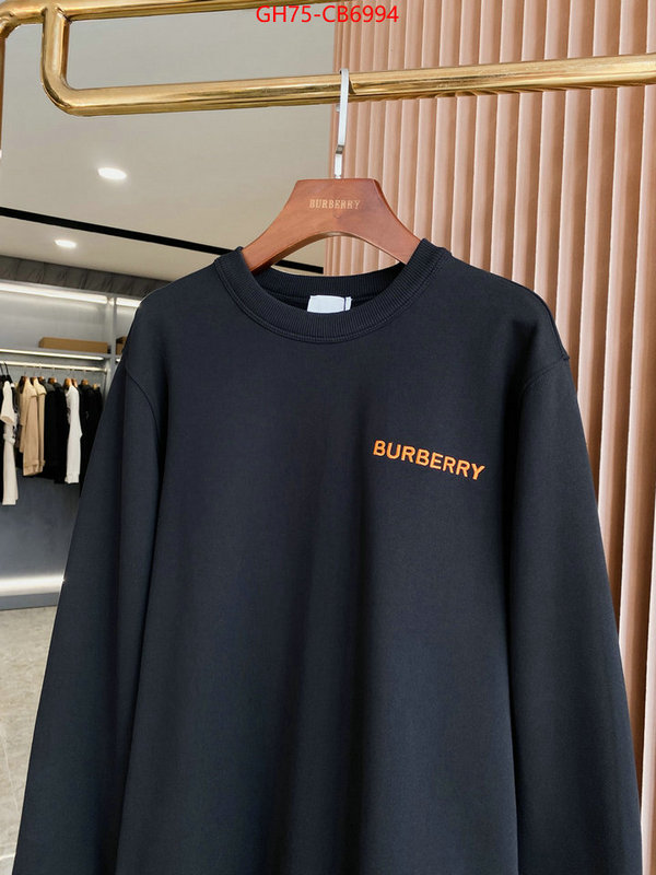 Clothing-Burberry wholesale china ID: CB6994 $: 75USD