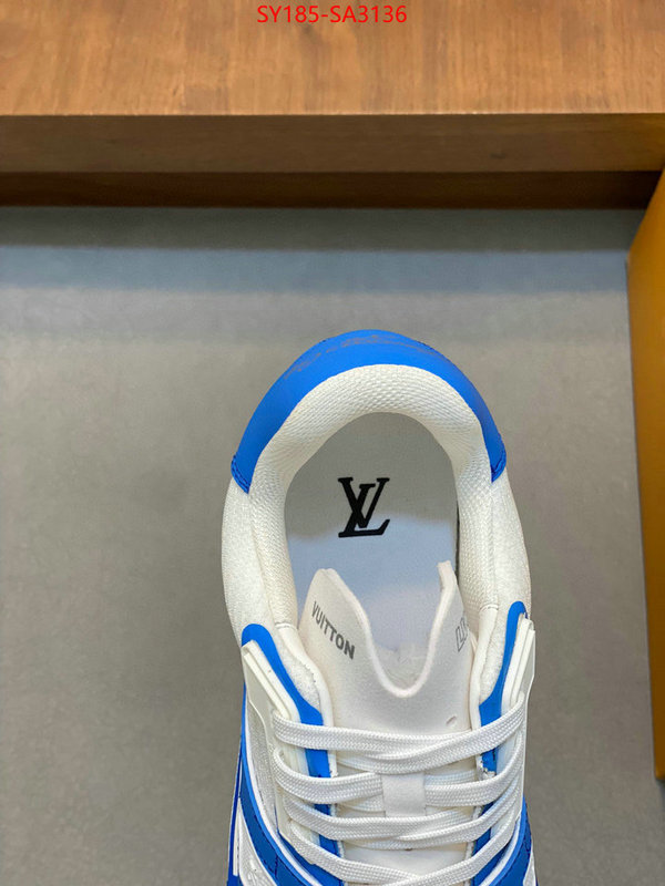 Men Shoes-LV best quality fake ID: SA3136 $: 185USD