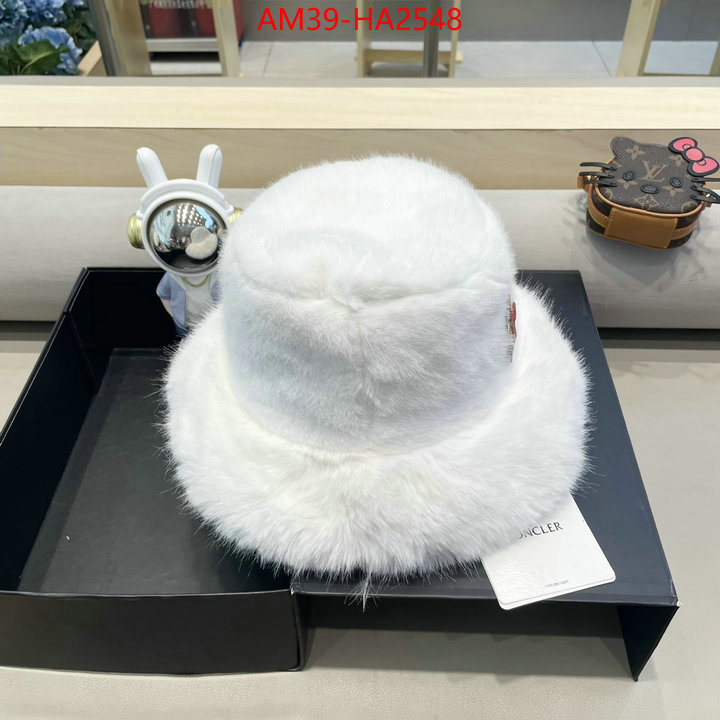 Cap(Hat)-Moncler 2024 luxury replicas ID: HA2548 $: 39USD