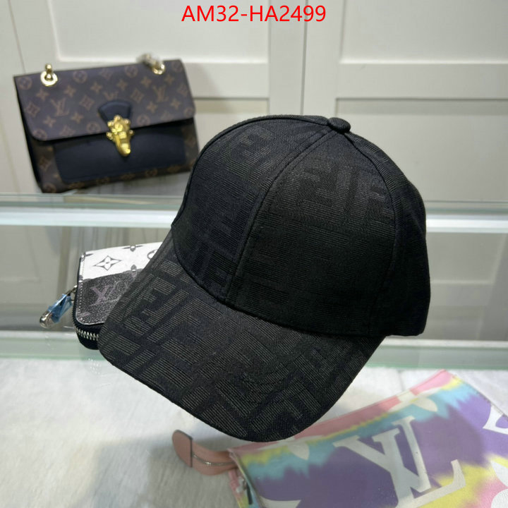 Cap(Hat)-Fendi luxury fake ID: HA2499 $: 32USD