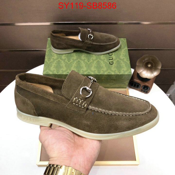 Men Shoes-Gucci 2024 aaaaa replica customize ID: SB8586 $: 119USD