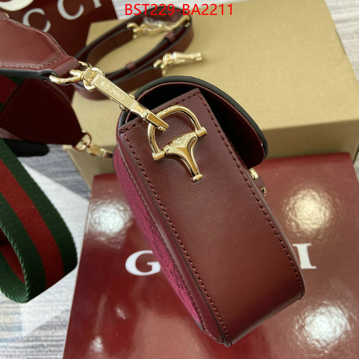 Gucci Bags(TOP)-Horsebit- wholesale sale ID: BA2211 $: 229USD,